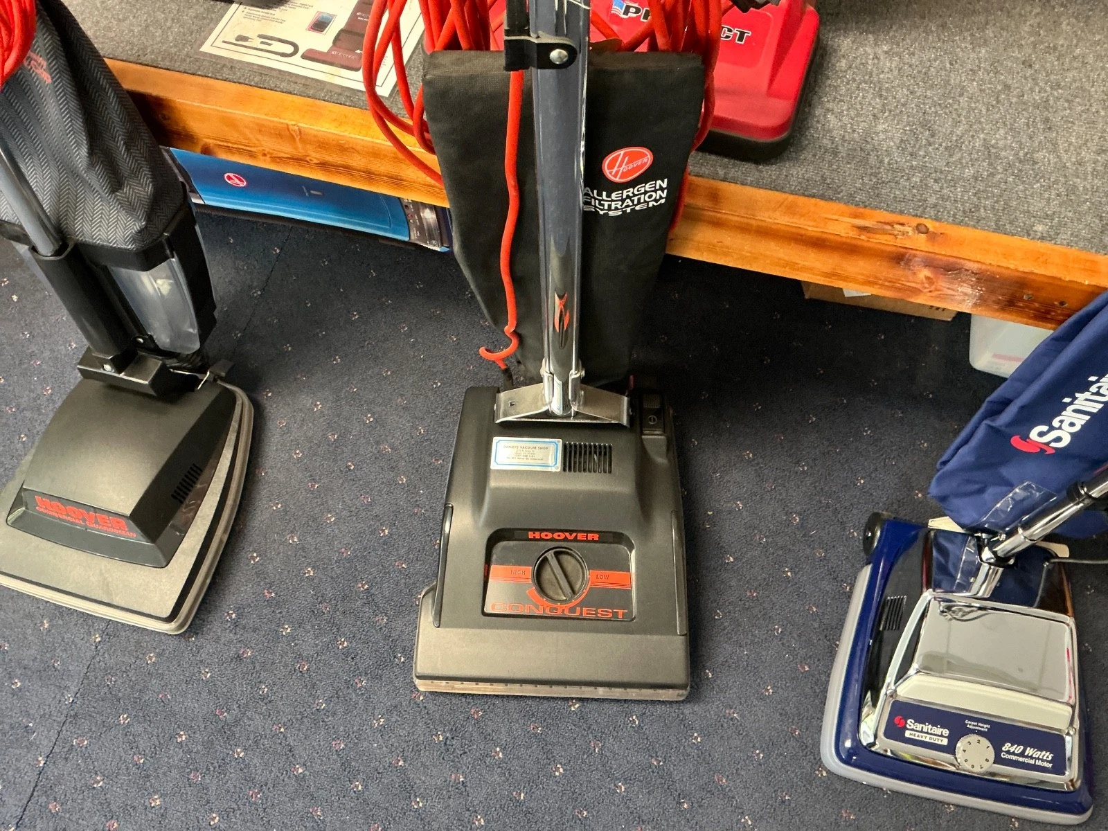hoover coquest commercial vacuum c1800 - product detail image 4