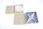 Dinky Toys Vintage Aircraft Boxed Diecast Models #63a Flying Boat Maia, #62g Boe