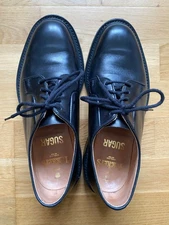 Tricker's x SUGAR Robert Derby Black Calf Lether UK 7.5 / US 8.5