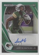2021 Panini Prizm Draft Picks Green Austin Watkins Jr #DPA-AWA Auto 0ba6