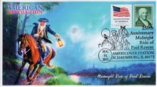25-317, 2025, Americover, Event Cover Cover, Pictorial Postmark, Paul Revere, Am