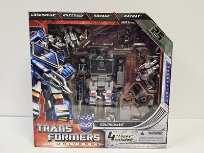 Transformers G1 Universe 25th Anniversary Soundwave SDCC & TF Collectors Club Ex