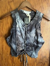 NWT Urban Renewal Urban Outfitters Lace Up Tank Top