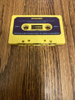 Nintendo Quest Official 8-Bit Soundtrack Cassette By John H. McCarthy