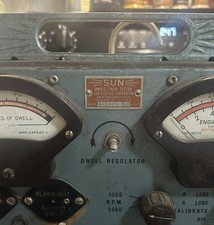 Vintage Sun Dwell And Rpm Meter Box