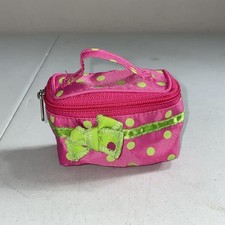 Our Generation 18" Doll Accessory -- Well Travelled Luggage 3" Polka Dot Bag