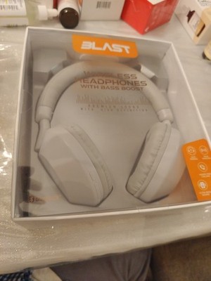 Blast  wireless Over Head Ear Phonesbrand  Bass Sound Brand New...bw