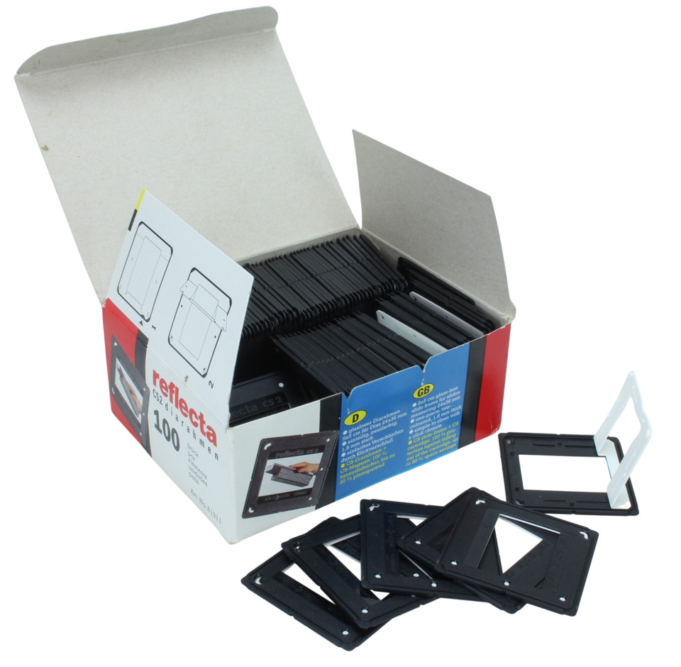 Reflecta 100 Monture cache cadre pour diapositive 24x36 Diapo slide ( Réf#W-314)