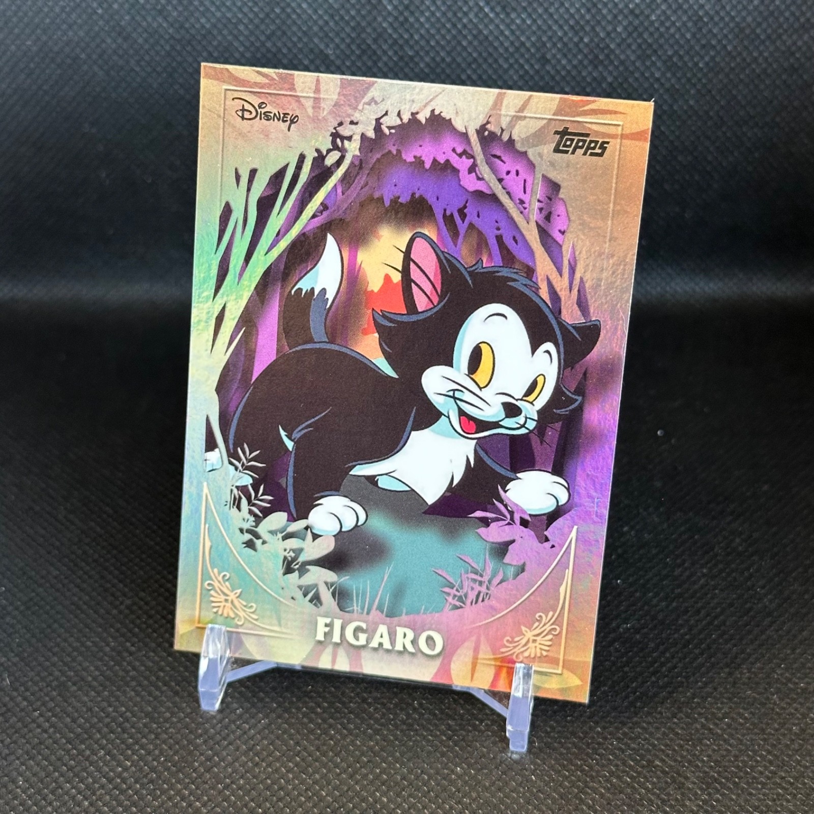 Figaro #FF-3 Furry Friends Foil Insert - 2025 Topps Disney Wonder Pinocchio