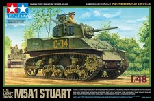 Tamiya M5A1 Stuart 1:48 Model Kit - 32606