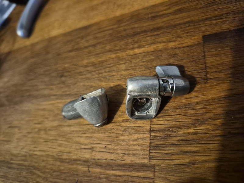 Shimano STI braze-on downtube cable-guide adjusters gear