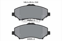 Pagid Bremsbelagsatz Scheibenbremse T1815N FüR VW Routan Fiat Freemont JTD 4X4 3