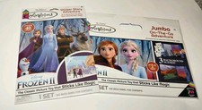 Colorforms Frozen 2-Disney Sticker Story Adventure LOT OF 2 SETS Reusable