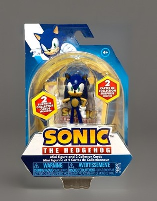 NEW Sonic The Hedgehog 3in Mini Action Figure w/2 Collector Cards