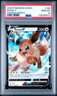 2023 POKEMON SWORD & SHIELD CROWN ZENITH EEVEE V #108/159 FULL ART HOLO PSA 10