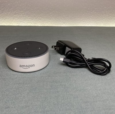 Amazon Echo Dot 2nd Gen RS03QR White Wi-Fi Bluetooth Alexa-Enabled Smart Speaker