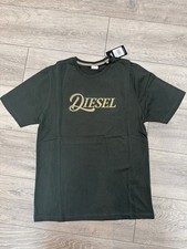 Image of Diesel Dark Green Men’s T-shirt New With Tags Size Medium