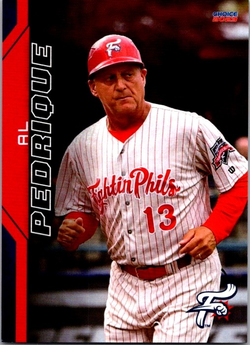2023 Choice Reading Fightin Phils #33 Al Pedrique