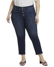 Nydj Plus Marilyn Lotus Gardens Ankle Crop Jean Women's