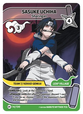 Naruto Mythos PICK YOUR CARD Singles | NM Near Mint | KONOHA SHIDO