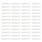 250Pcs White Rubber Dishwasher Prong Rack Caps Lightweight Use