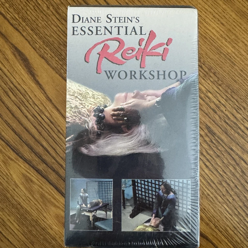Diane Stein Essential Reiki Workshop VHS 4 Tape Set 1998 Crossing Video SEALED - Image 3 of 4