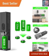 Electric Can Crusher, Wall Mounted,Aluminum Can Crusher for Recycling 8oz 12o...
