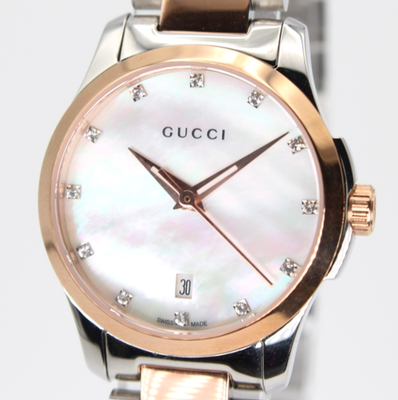 GUCCI G-Timeless YA126544 Mother of Pearl Dial Quartz Women's