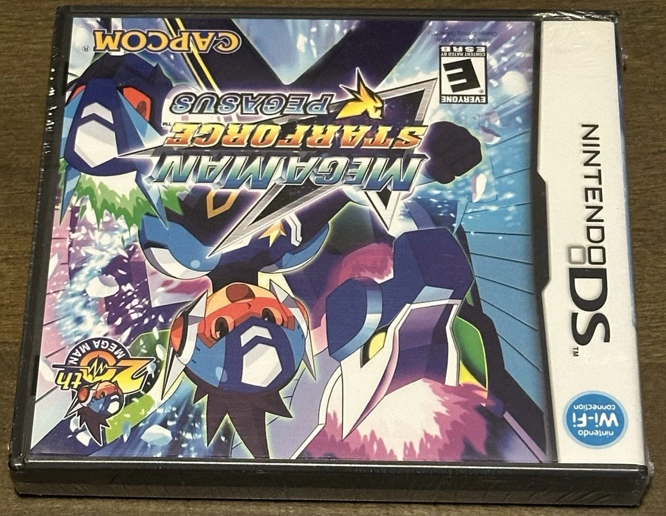 Mega Man Starforce Pegasus Nintendo DS Nuevo Sellado de Fábrica Versión EE. UU. Limpio Foto 4 de 4
