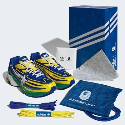 A BATHING APE x adidas Originals Orketro Green Powder Blue JQ2398