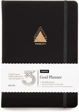 Listing image for Yop & Tom Undated Goal Planner Power of 3 The Weekly Productivity Planner