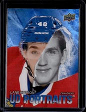 2025-26 Upper Deck #P-45 Lane Hutson UD Portraits