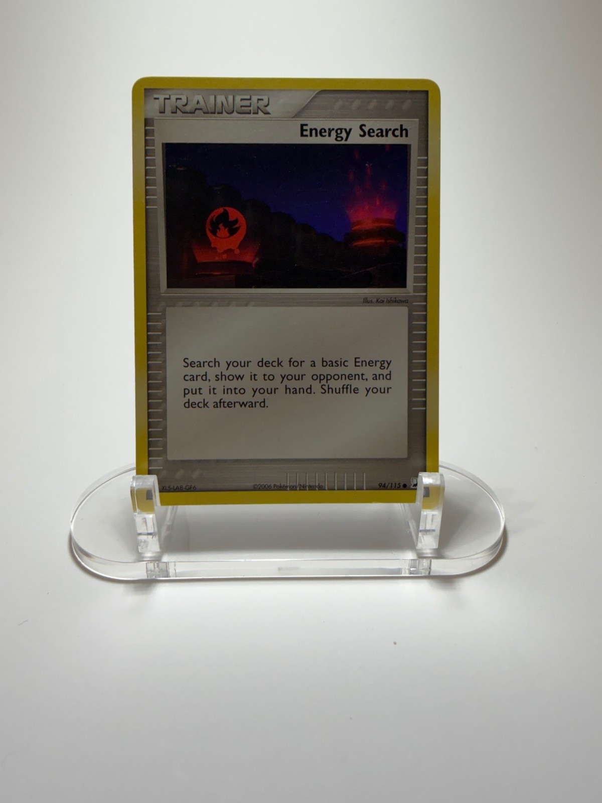 Energy Search 94/115 Common Unseen Forces Pokemon Moderately Played