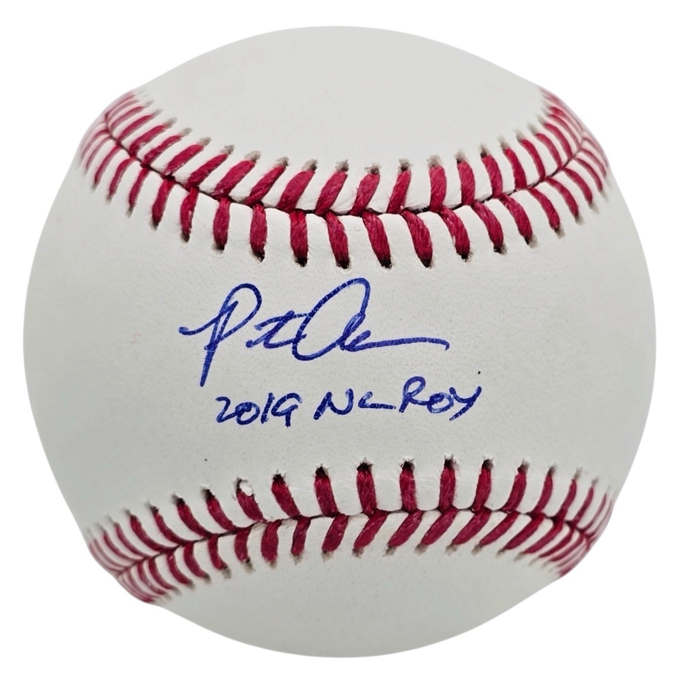Pete Alonso Signed Baseball OMLB Rawlings New York Mets Fanatics COA