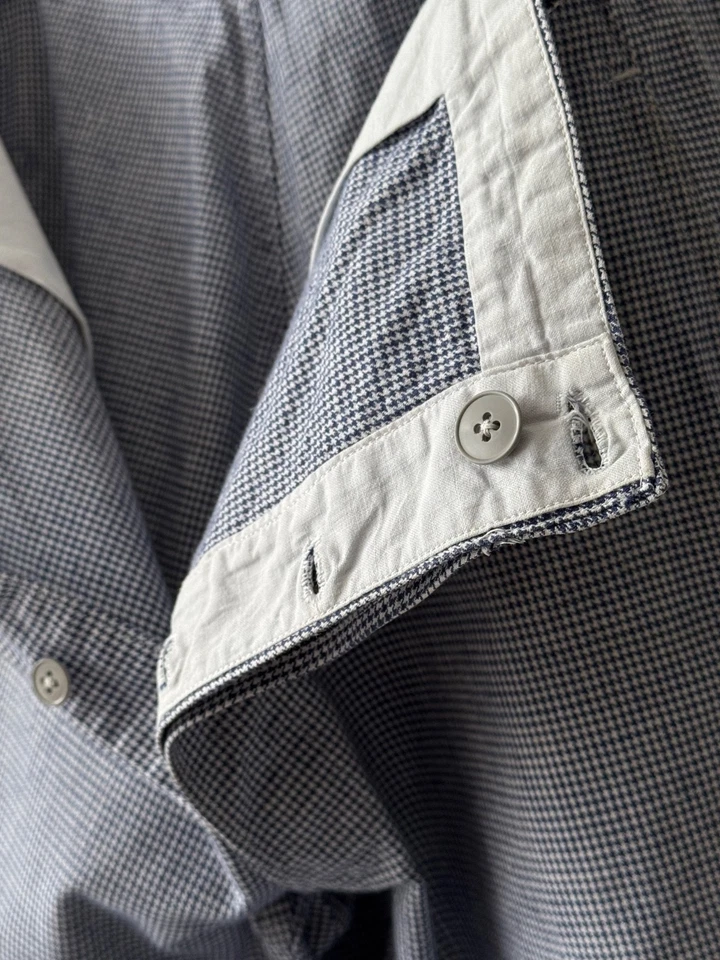 1950s Vintage French Workwear 'Chef' Striped Trousers - Image 4 of 4