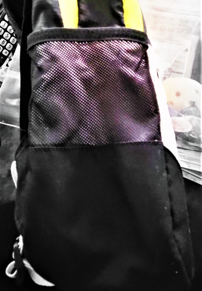 PUMA Logo Padded Bag School SPORT BLACK/GREEN  Backpack SIZE 18.5” (H) x 13” (W) - Image 4 of 4