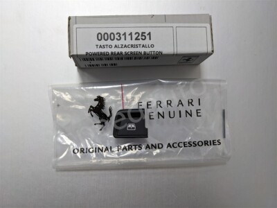 Ferrari 458 Speciale#A 488 Pista Power Rear Screen Switch Button