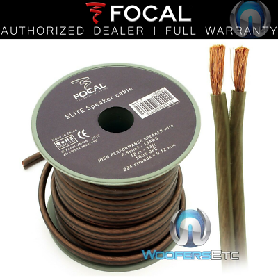 FOCAL ES25 13 AWG 39 FEET 100% OFC OXYGEN FREE COPPER COMPONENT