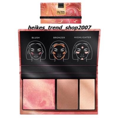 AVON ULTRA COLOUR 3-in-1 Palette fürs Gesicht zur Wahl Neu