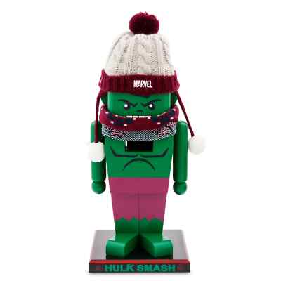 Disney Marvel Hulk Smash Christmas Holiday Nutcracker Figure New with Box