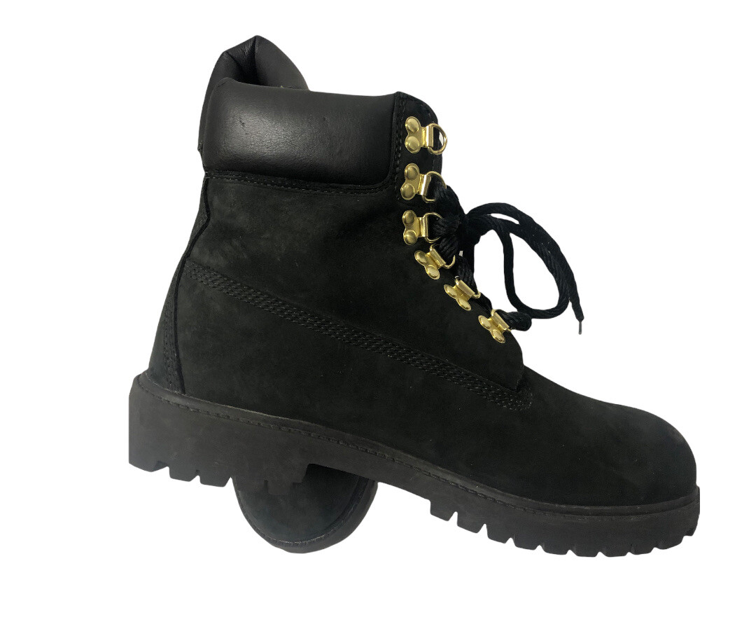 RARE🔥Timberland velvet black boots Women Sz 9.5 image 2