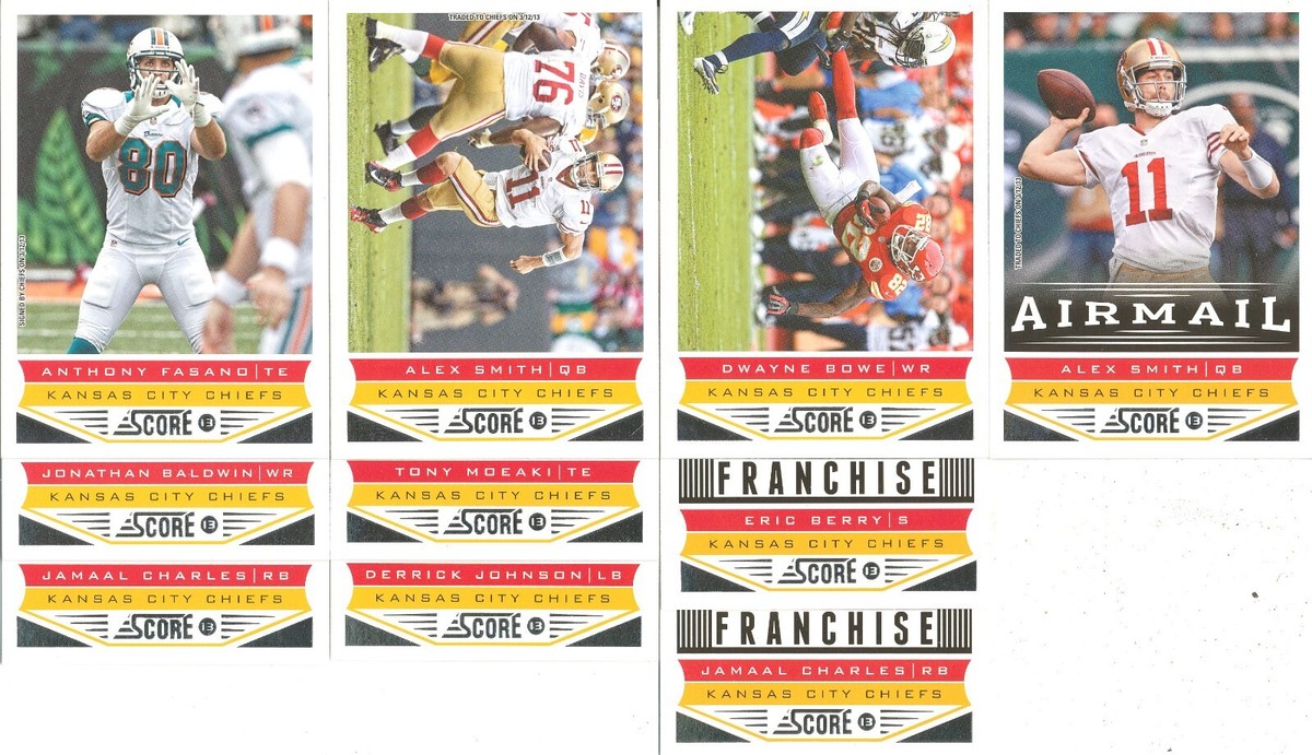 Alex Smith Eric Berry Super Bowl Ring 2019 Panini Majestic