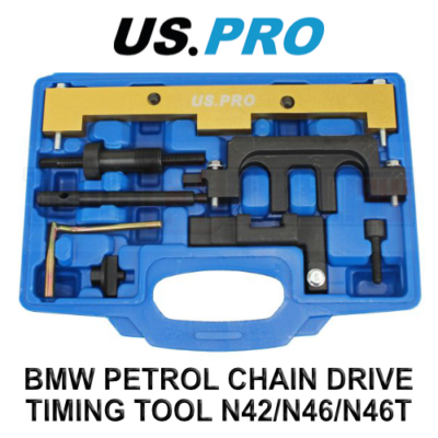 #ad US PRO Tools BMW Petrol Chain Drive Timing Locking Tool Kit N42 N46 N46T 7046 GBP 33.63
