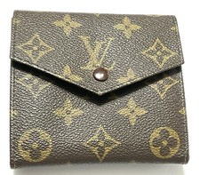 LOUIS VUITTON Vintage Monogram Porte Monnaie Billets Trifold Wallet Coin Purse