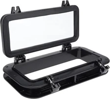 Yacht Rectangle Opening Portlight Porthole 15-3/4" x 7-7/8" Replacement Window