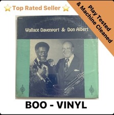 Wallace Davenport & Don Albert Jazz 1974 LP My Jazz 138 Vinyl VG+ / EX