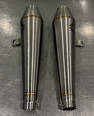 Hitchcox Slip On Exhaust Tip Set NEW! FREE SHIPPING!