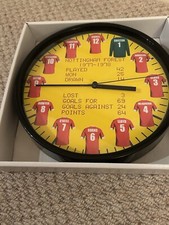 CLASSIC CHAMPIONS CLOCK COLLECTION NOTTINGHAM FOREST 1978 QUARTZ WALL CLOCK