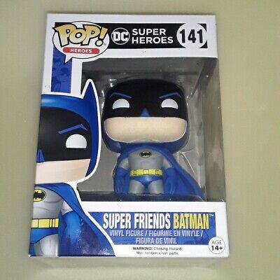 Funko Pop Batman #141 DC Super Friends Heroes Vinyl Action Figure Collection OOB 
