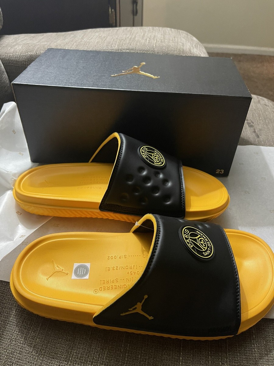 Nike Jordan Play Slide PSG Paris Saint-Germain Men's 10